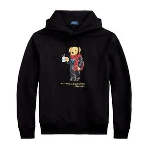 Polo Ralph Lauren Lunar New Year Ralph Coffee Polo Bear Mens Pullover Hoodie New